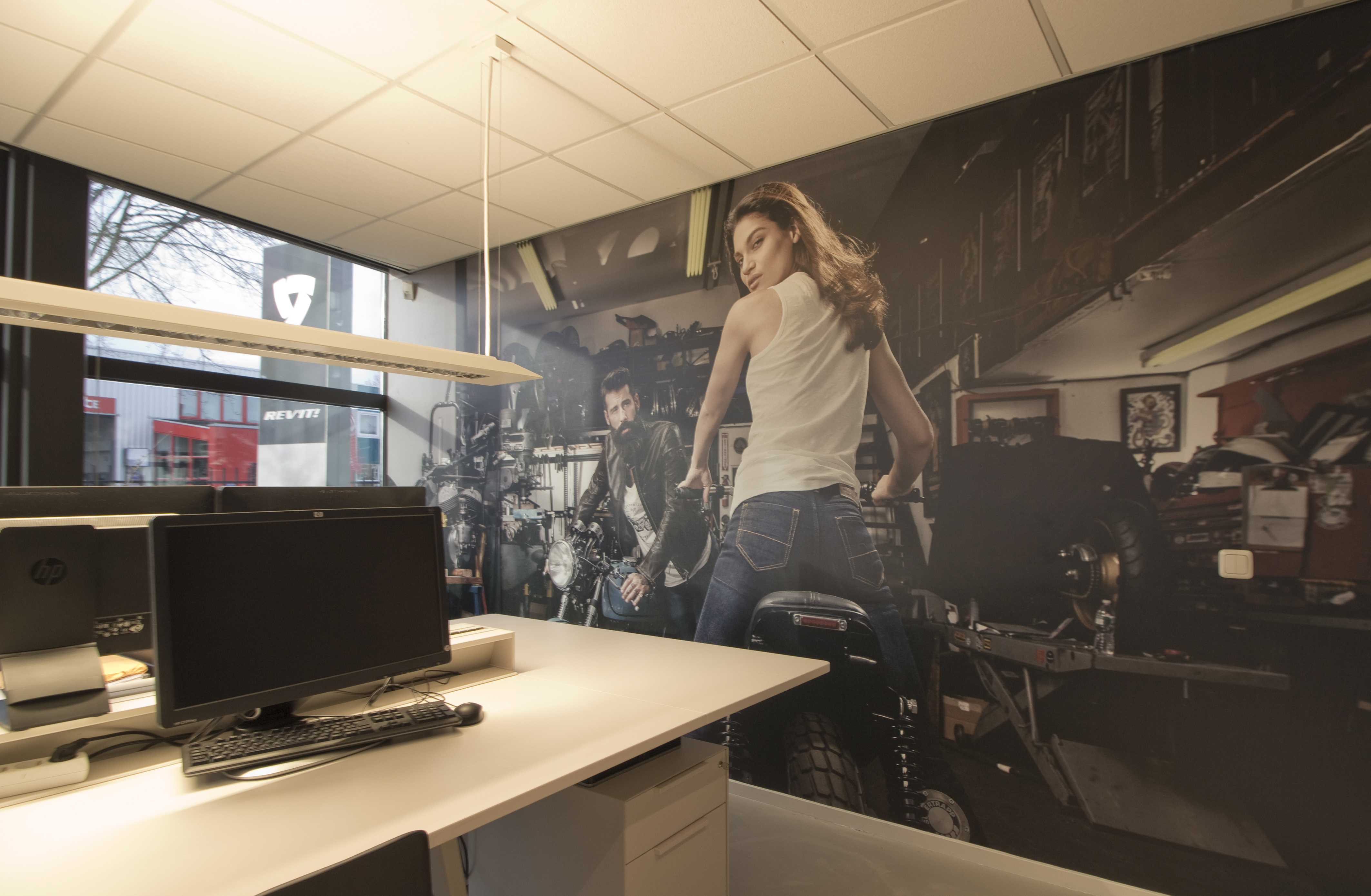 Revit Vinywall naadloos behang