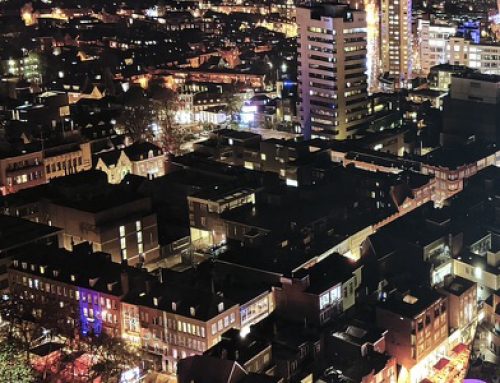Sprankelende Lumiwall® geplaatst in kantoor Eindhoven