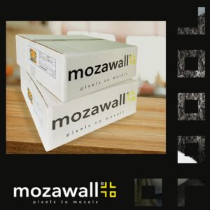 mozaïek tegelwand stap 2