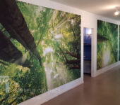 Aluminium textielframe natuur bos