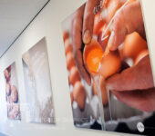 Fotoprint in spanframe