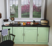 Textielframe optische illusie