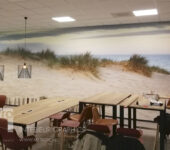 Wandvullende bekleding duinen vergezicht