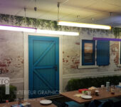 Fotobehang kantine Interieurbouw Heusden