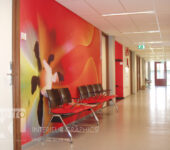Naadloos behang ziekenuis