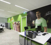 Naadloos behang vinywall Herbalife