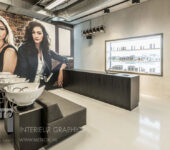 Fotobehang kapsalon modern interieur
