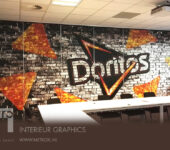 Bestickering systeemwand Doritos