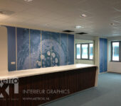 Bestickering kastwand renovatie