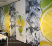 Systeemwand wandprint