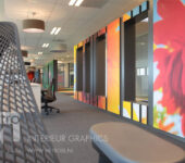 Wandprint doorlopend beeld