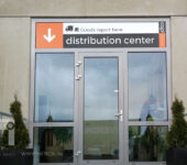 Gevelbelettering Capi Europe Raamfolie