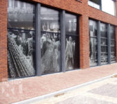 Raamfolie gevelreclame etalage belettering