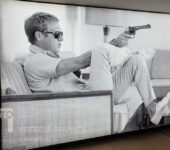 Lumiwall verlichte visuals zwart wit