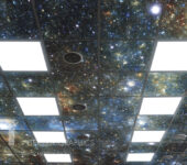 Pool sound wall absorbers baffle ceiling panel