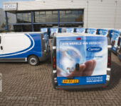 Wagenpark belettering full-colourwrap Carrier Holland Heating