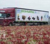 Full-colour geprint vrachtwagenzeil Desch Plantpak