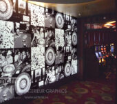 Lumiwall Casino zwart wit
