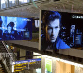 Lumiwall Chanel luchthaven Schiphol