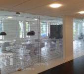 Clearview raamfolie paar patroon