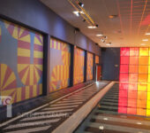 Pool sound wall absorbers Sportiom den bosch 's-Hertogenbosch