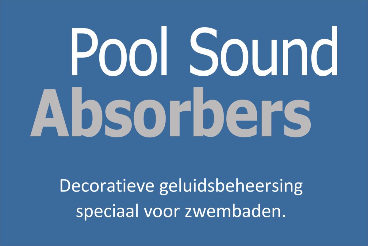 Pool Sound Absorers decoratieve geluidsbeheersing speciaal voor zwembaden