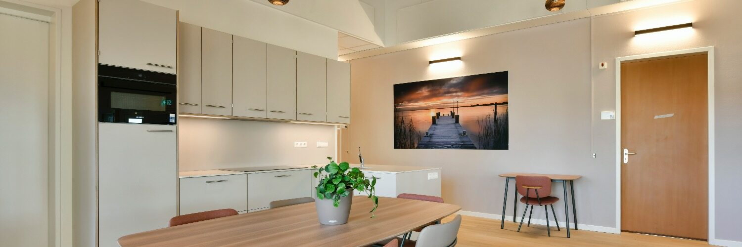 Prachtige visuals van MetroXL in keuken van woonlocatie De Waterboog