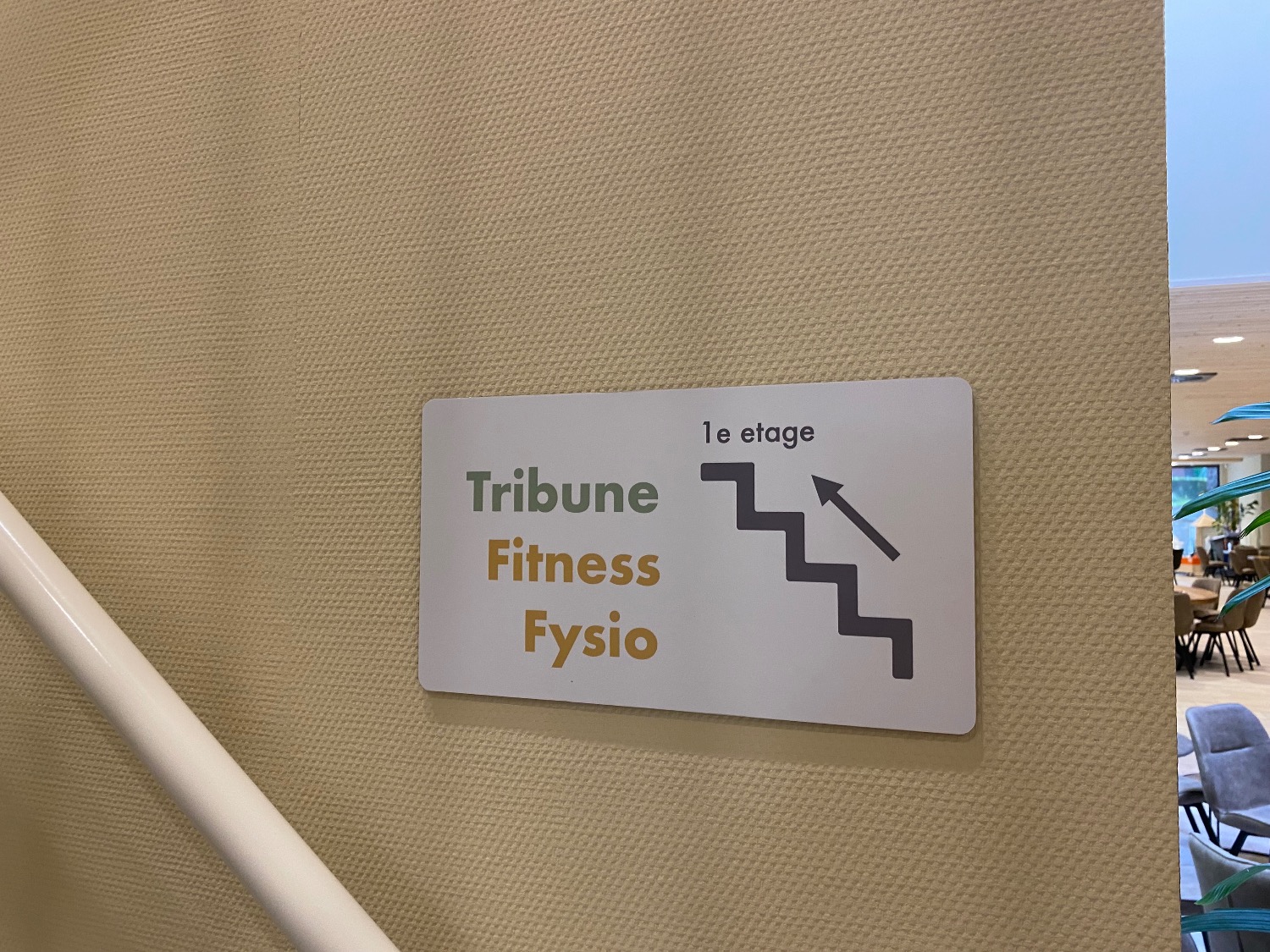 Wayfinding sportaccommodatie
